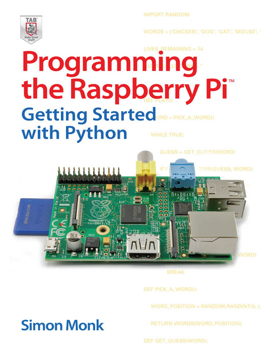 Title details for Programming the Raspberry Pi by Simon Monk - Wait list